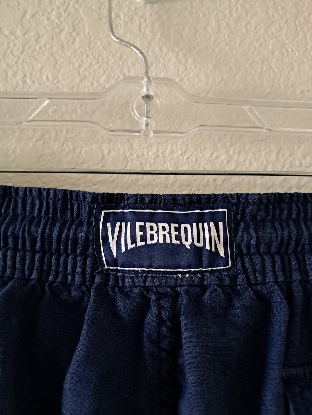 Vilebrequin Cargo Shorts Utility Blue Utilty Pocket Drawstring Waist Size XL - Picture 6 of 11